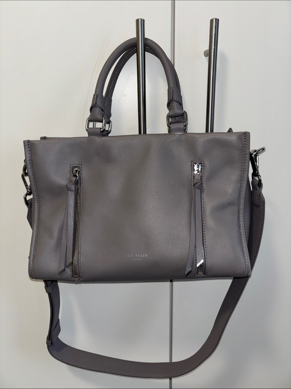 Gray Ted Baker purse